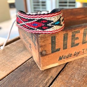 ✨BOHO WOVEN TRIBAL CUFF BRACELET /ANKLET✨
